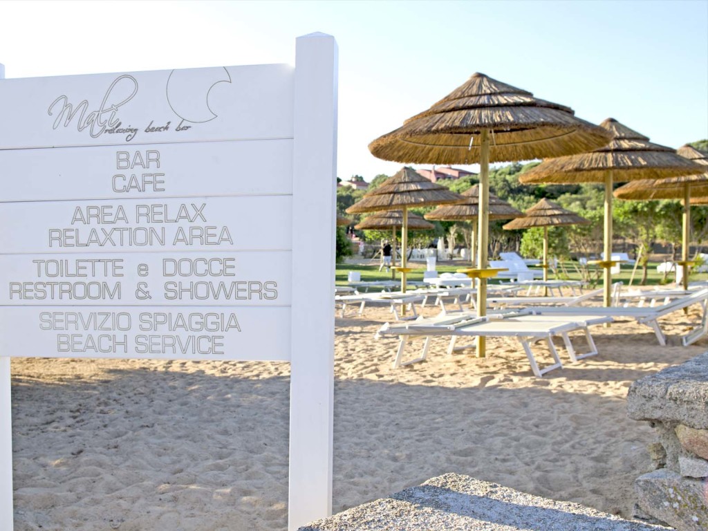 spiaggia attrezzata
